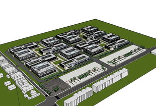 現(xiàn)代廠房建筑設計 SU模型構建與效果圖呈現(xiàn)的全流程解析