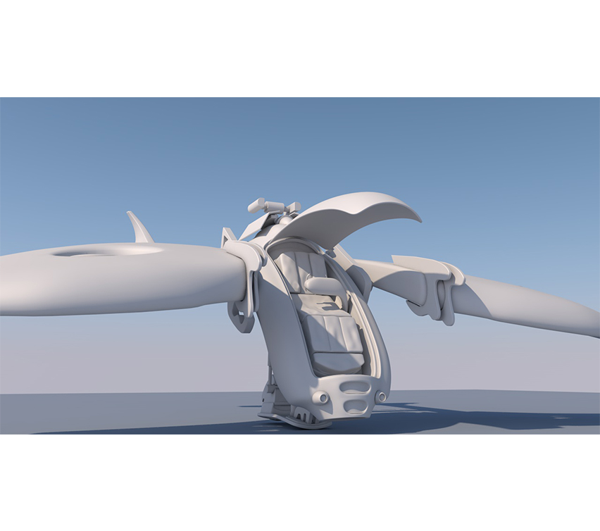 創意飛行器3D模型設計圖下載指南 開啟交通設計的未來篇章
