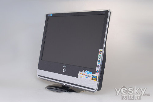 大屏多面手 AOC V27t液晶TV顯示器全國(guó)首測(cè)